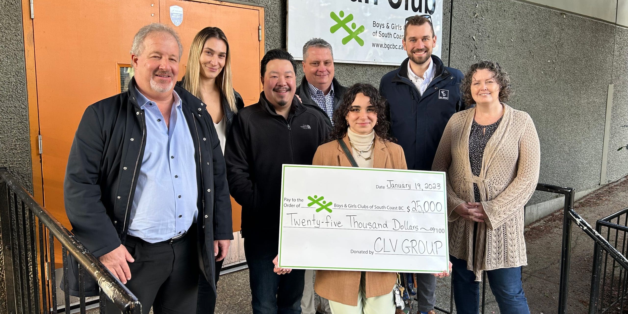 Image related to Le groupe CLV fait un don de 25 000 $ au Club des garçons et filles de Vancouver